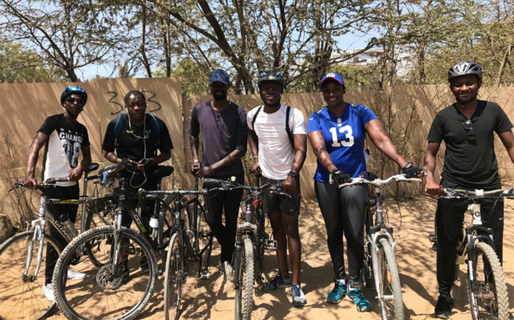 Baye Cheikh Sow sama vélo dakar mobilité urbaine 