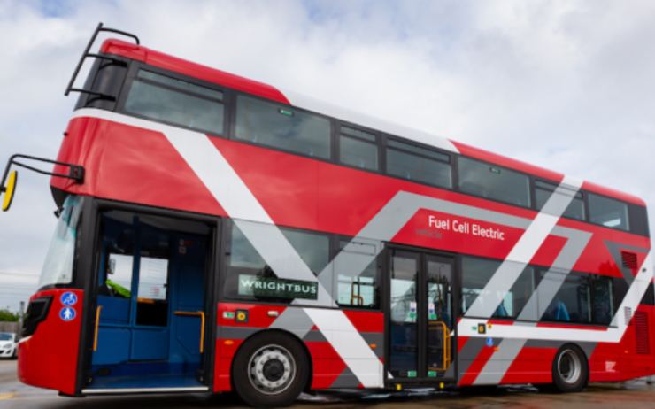bus à imperial hydrogène zéro émission Londres Royaume-Uni pollution ai TfL Transport For London 