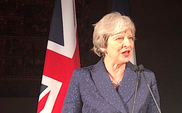 Theresa May refuse démissionner accord initial Londres Royaume-Uni Brexit