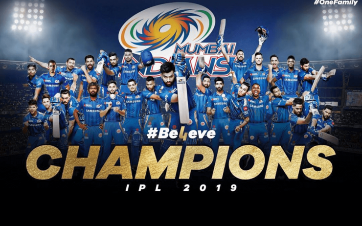 Mumbai Indians Champions IPL 2019