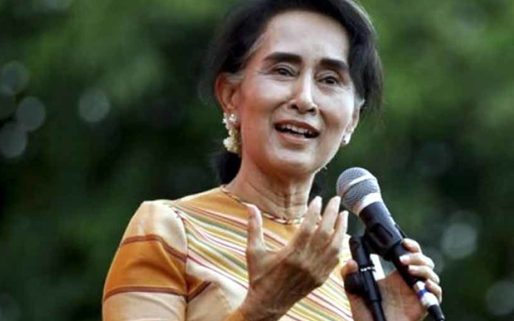  Aung San Suu Kyi en visite en République tchèque