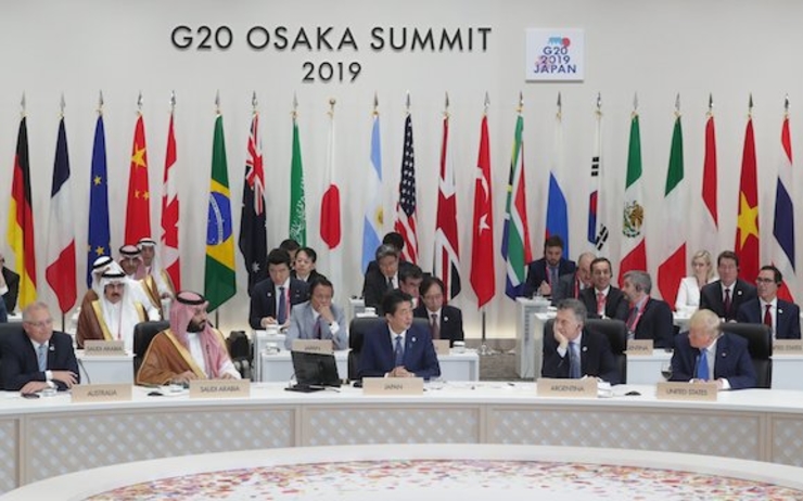 G20, Osaka, Japon, Singapour