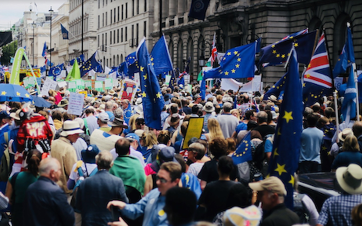 Londres marche maintient Royaume-Uni Union européenne Final Say 