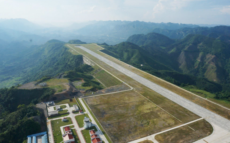 L’aéroport de Falam en Birmanie devrait ouvrir en 2020