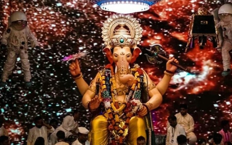 Une idole de Ganesh le dieu elephant 