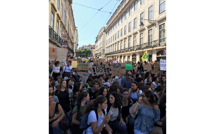 Marche pour le climat à Lisbonne