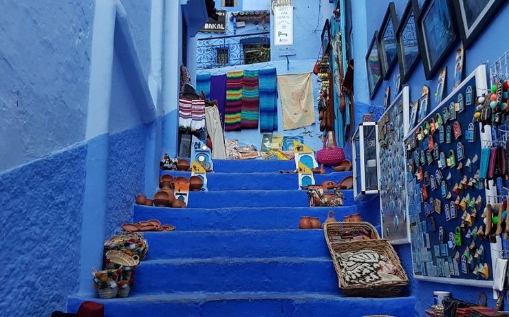 Maroc Chefchaouen La ville bleue