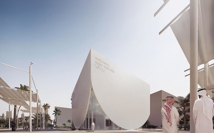 roumanie présente expo Dubaï 2020 avec le pavillon "New Nature" culture art 