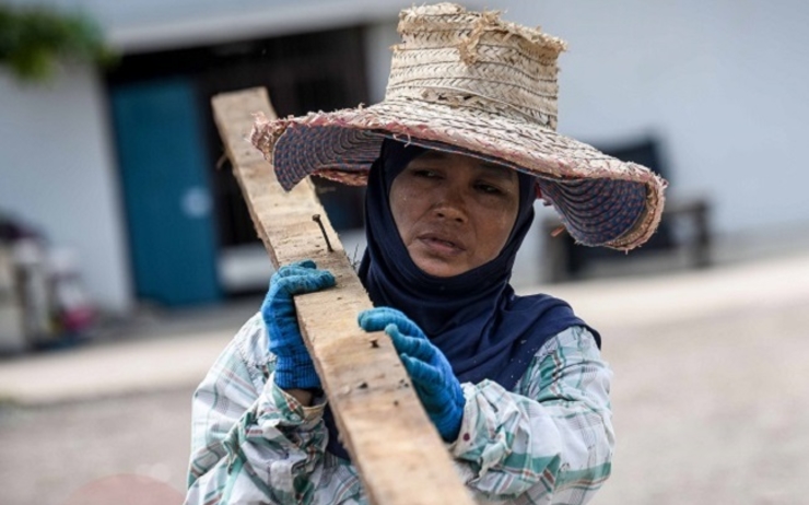 travailleuse migrante birmane en Thailande