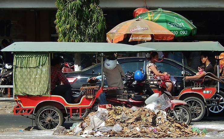 phnom penh ramassage ordures