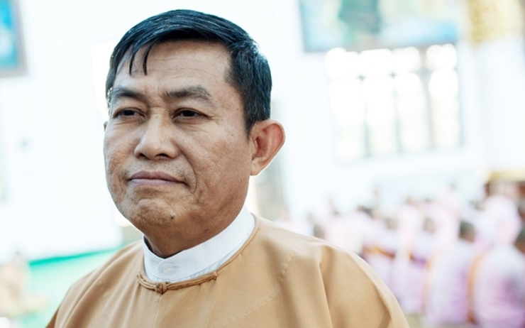 U Win Thein, le Premier ministre de la région de Bago