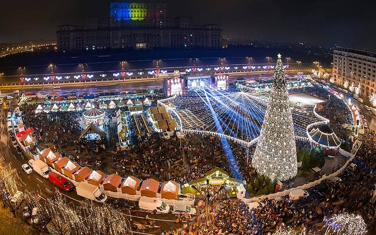 marché de Noël de Bucarest querelle politique 