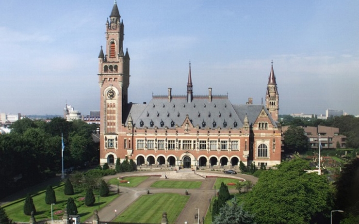 Le Palais de la Paix, ou se trouve la Cour internationale de justice