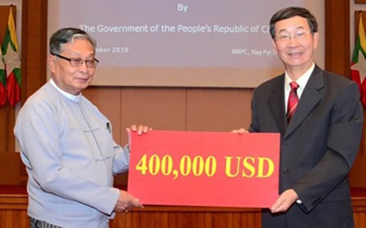 chine argent processus de paix en Birmanie