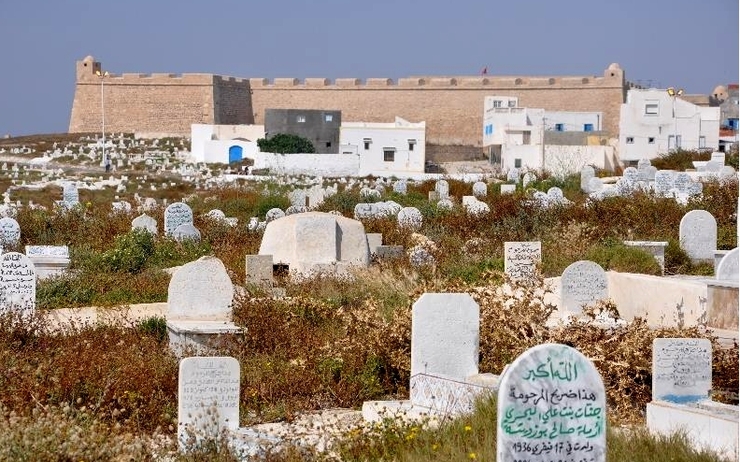 Un cimetière musulman en Tunisie