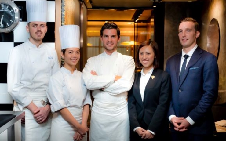 Executive Chef Vianney Massot and his team_0