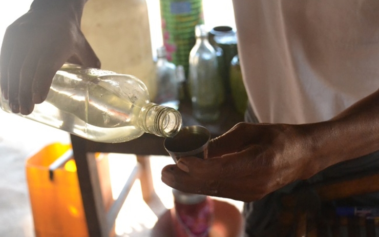 L'alcool de palme est considérablement consommé en Birmanie