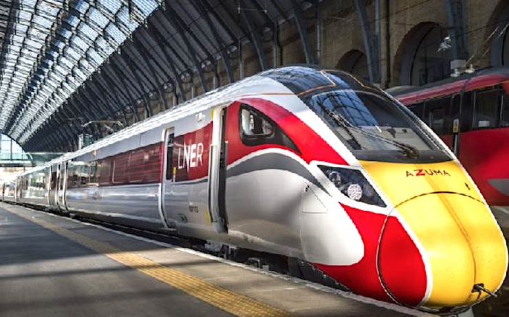 Londres Edimbourg écosse quatre heures nouveau train 