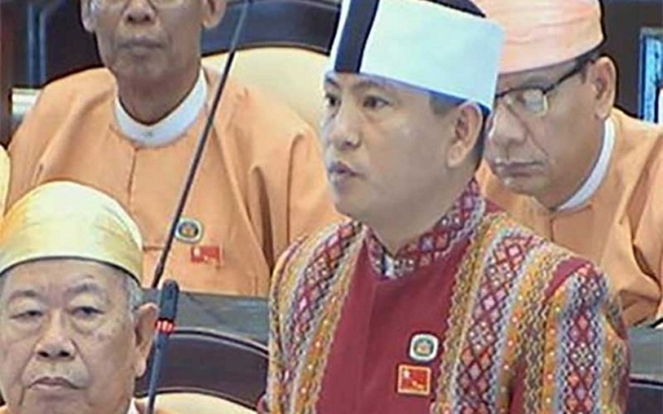 U Hwei Tin, député chin détenu par l'Armée de l'Arakan