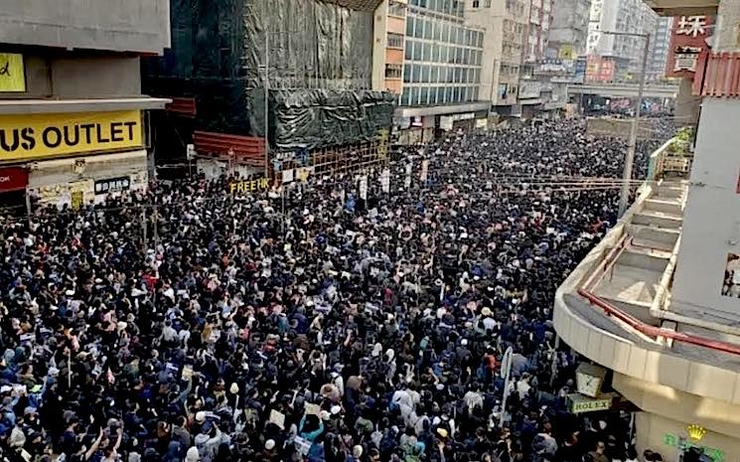 manifestations Hong Kong