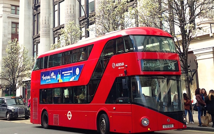 Londres Bus Grève 