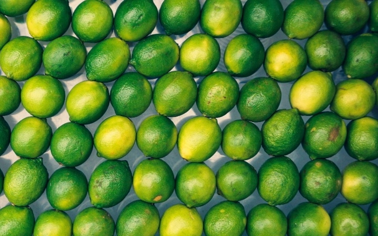 Les citrons verts en Nouvelle-Zélande