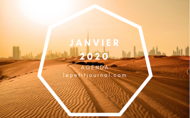 agenda dubai-Janvier 2020