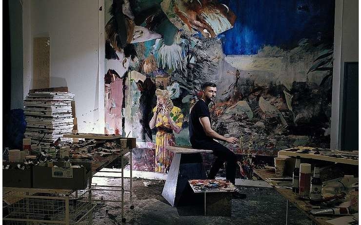 peintre roumaine Adrian Ghenie top 10 artistes contemporains les plus cotés 