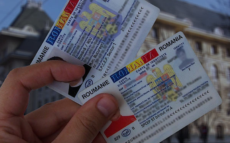 cartes d'identité électroniques pour la Roumanie