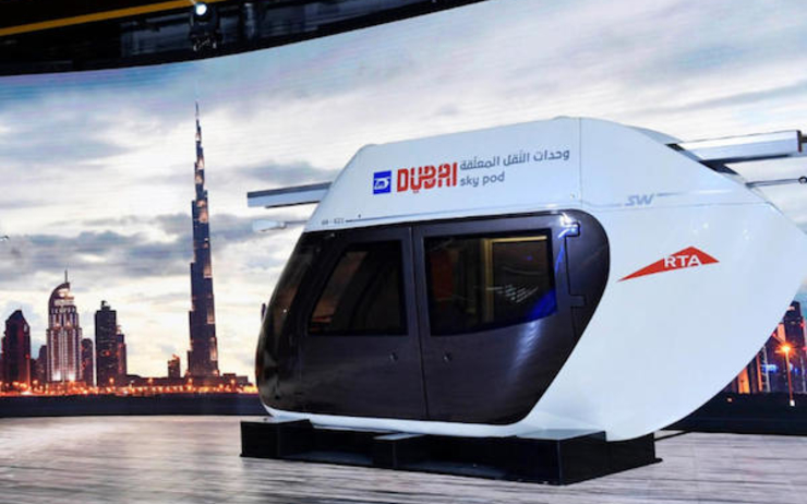 nouveau moyen de transport Dubai 