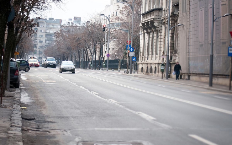 rues de Bucarest pollution rapport vert