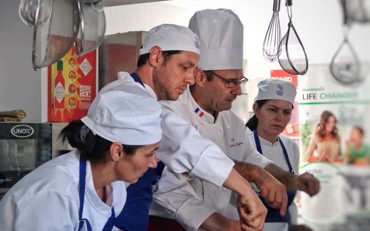 chef cuisinier français Stéphane Mora gastronomie roumanie Horeca School