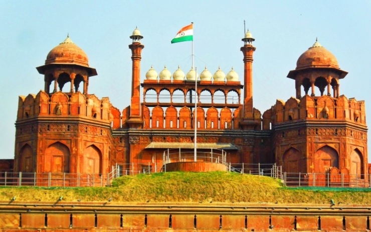 Delhi Inde fort rouge