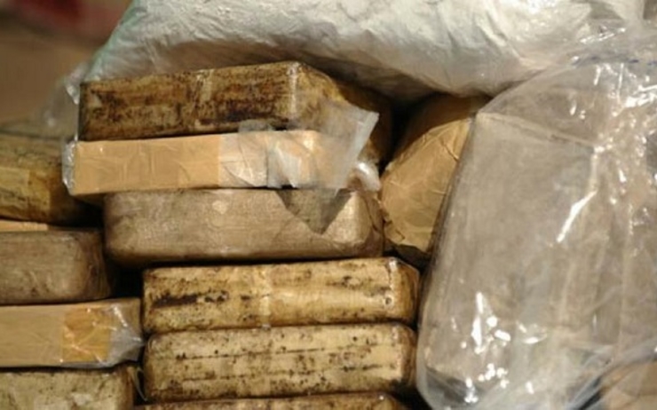 Des paquets d'opium en Birmanie