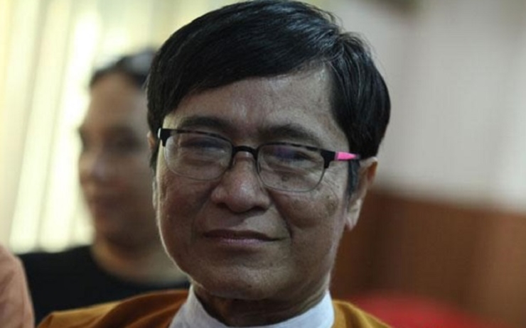 U Myo Nyunt, ex-porte-parole officiel de la Ligue nationale pour la démocratie en Birmanie