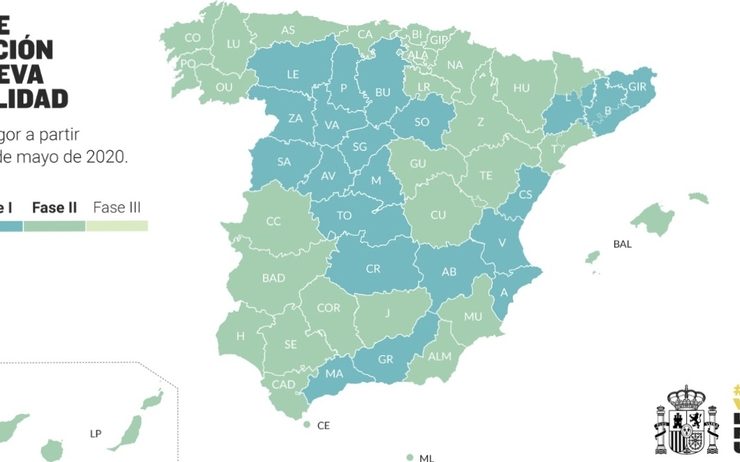 Fase 2 Granada Malaga Junta Andalucia COVID-19