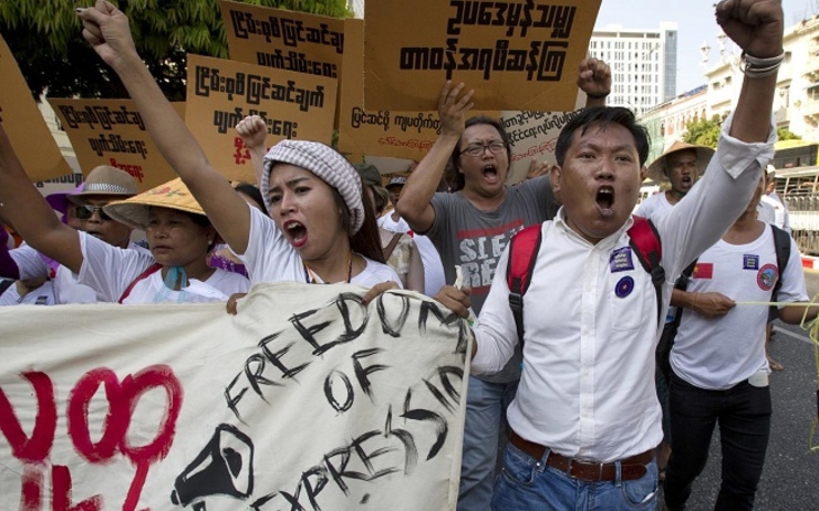 Bilan LND liberte d'expression Birmanie