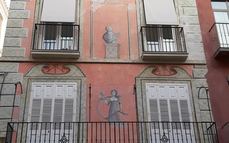 Peintures Malaga fresque 
