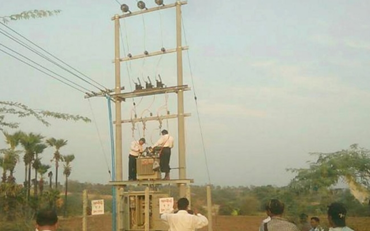 électrification Birmanie
