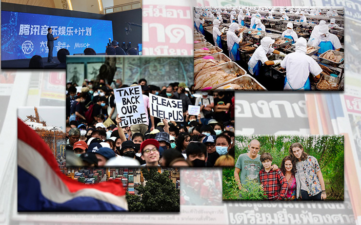 revue de presse francophone sur la Thailande