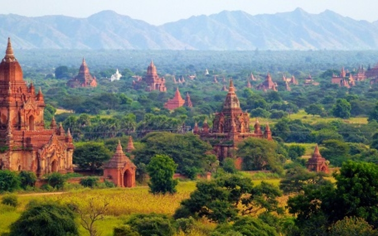 Les tenailles de Bagan en BIrmanie