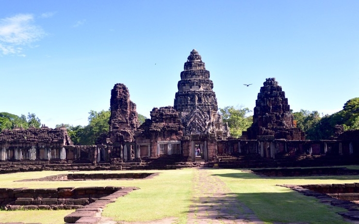 Découverte du temple khmer Prasat Hin Phimai en Thaïlande
