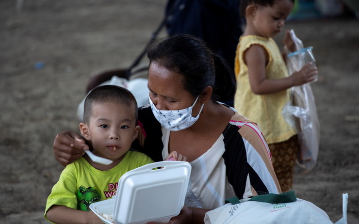 Plan d'aide aux faibles revenus en Thailande durant la crise du Covid
