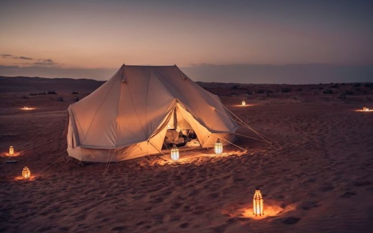 Nouvelles offres « camping » à Dubaï