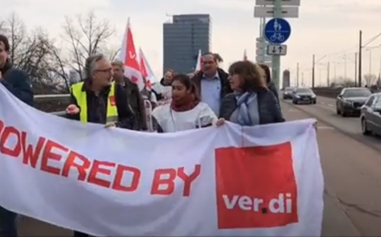 Streik Verdi Köln