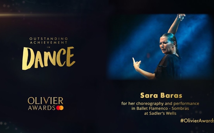 Olivier Prize Sara Baras 