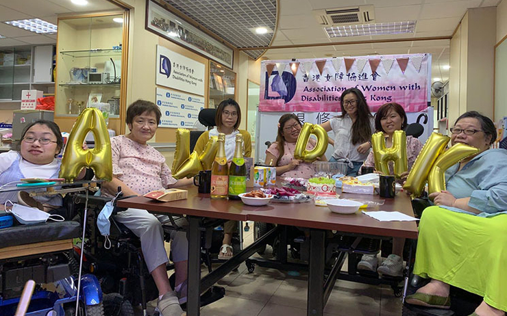 femme handicap Hong Kong