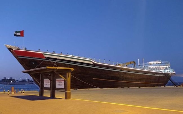 Le plus grand Dhow du monde a pris la mer au départ de Dubaï