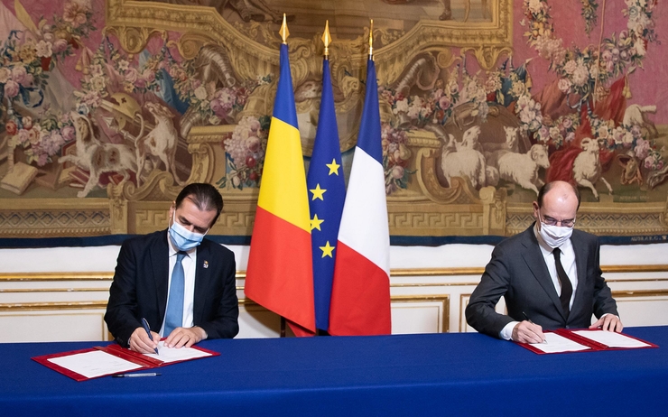 La France et la Roumanie signent un nouveau partenariat stratégique