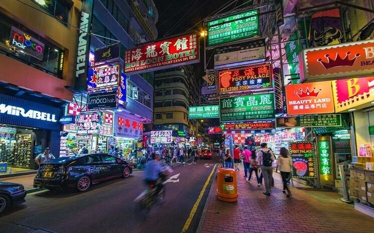 néons Hong Kong